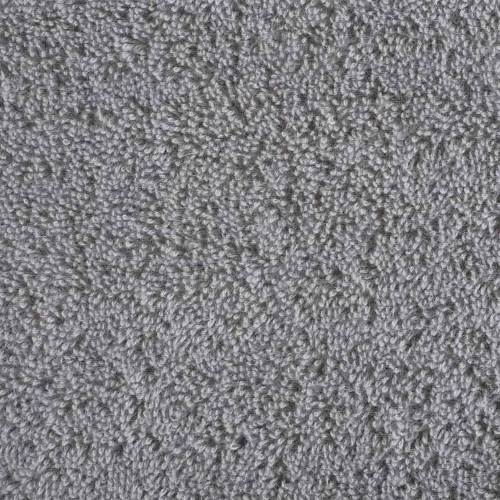 Panos de prato 4 pcs Cinzento 15 x 21 cm Algodão