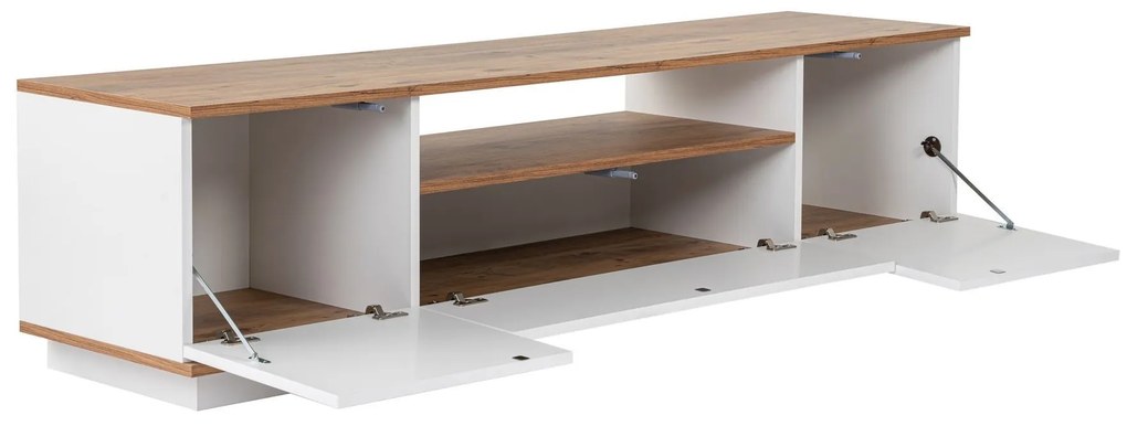 Suporte para TV Veramıont – Branco Atlantic Pine – 180x44,6x44,5 cm