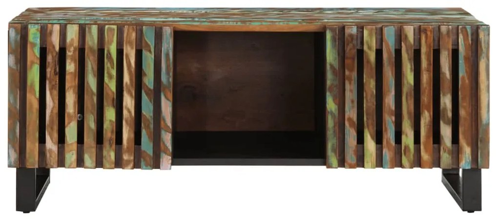 Mesa de centro 100x55x40 cm madeira de acácia maciça