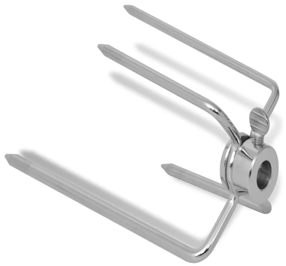 Espetos de churrasqueira BBQ 2 pcs Aço