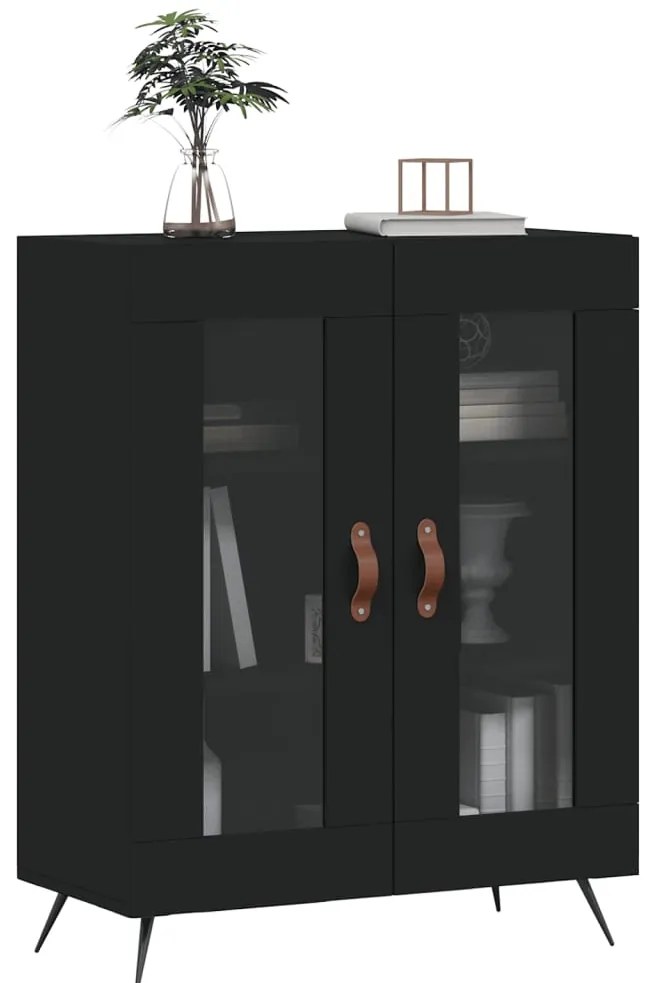 Aparador 69,5x34x90 cm derivados de madeira preto