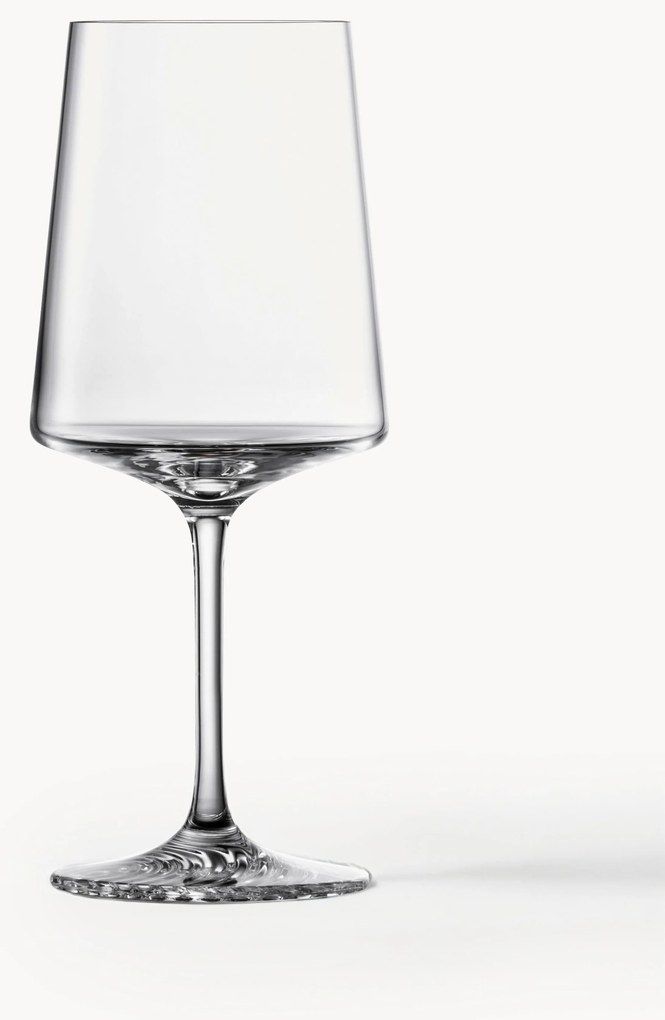 Copos de vinho de cristal Echo, conjunto de 4