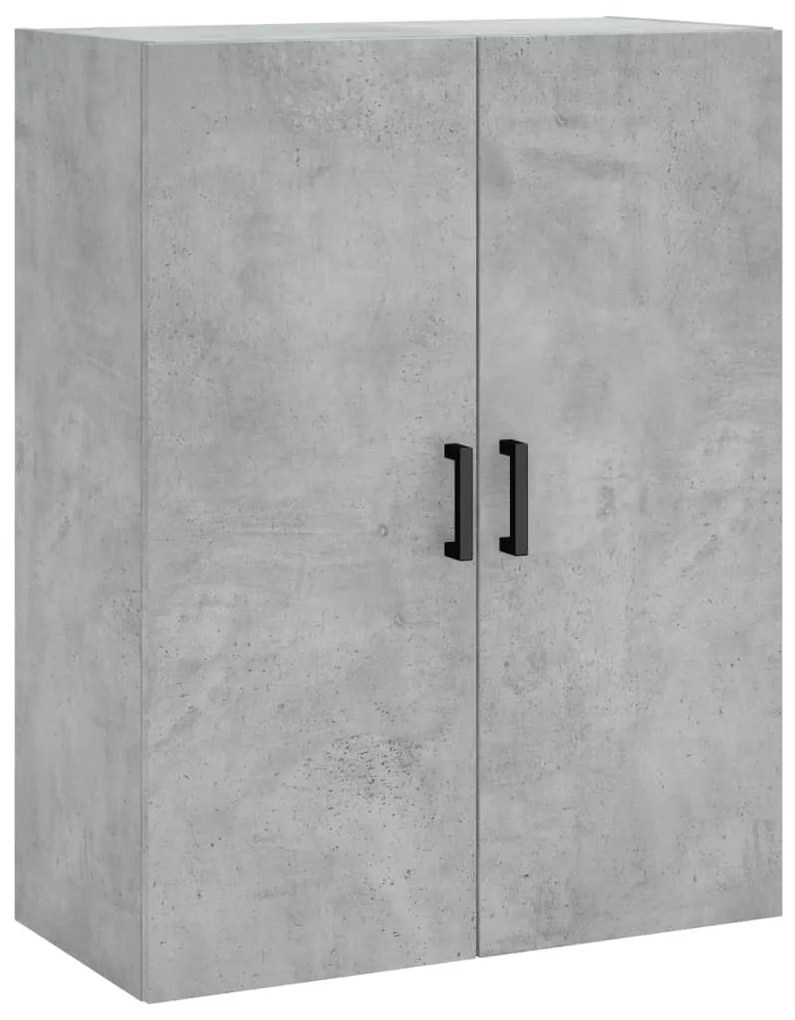 Armário alto 69,5x34x180 cm derivados de madeira cinza cimento