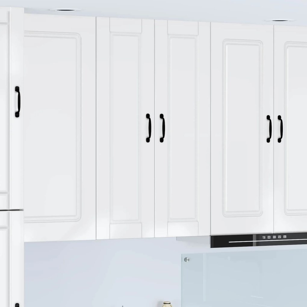 vidaXL Armário de Cozinha com porta Branco Brilhante 30 x 31 x 100 cm