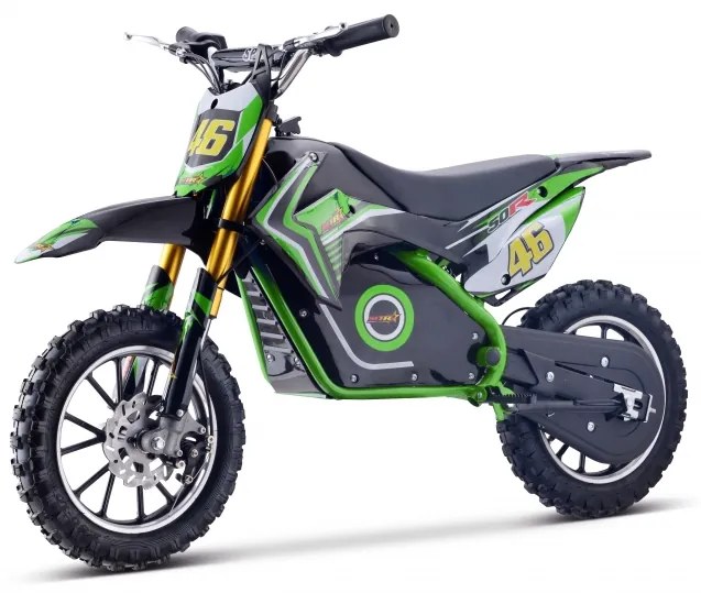 MINI MOTO ELECTRICA XZE 500W VERDE