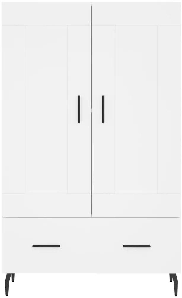 Aparador alto 69,5x31x115 cm derivados de madeira branco