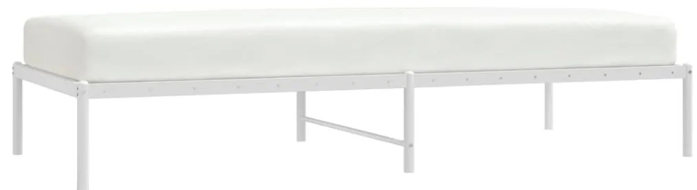 Estrutura de cama metal 90x200 cm branco