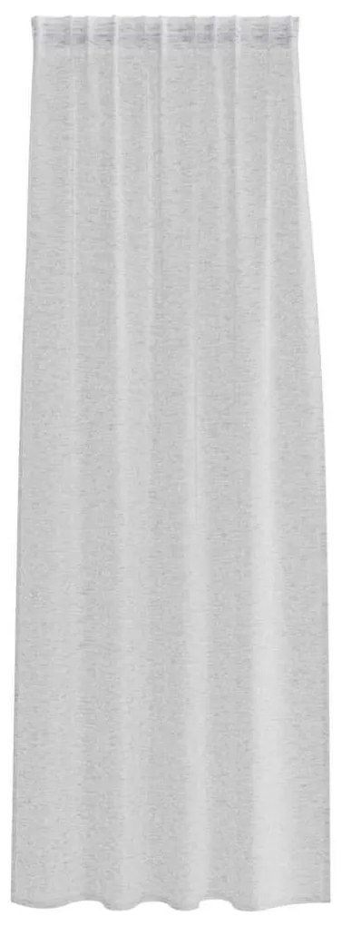 Cortinas 2 pcs Cinzento-claro 140 x 245 cm Poliéster