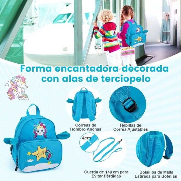 Conjunto de malas de viagem para crianças de 2 peças Mala de viagem de 2 peças e mochila com rodas Casco duro à prova de água Saco de viagem com rodas