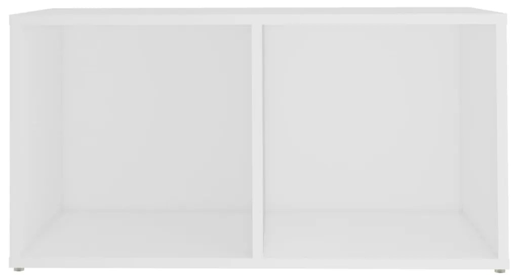 Móveis de TV 4 pcs 72x35x36,5 cm contraplacado branco