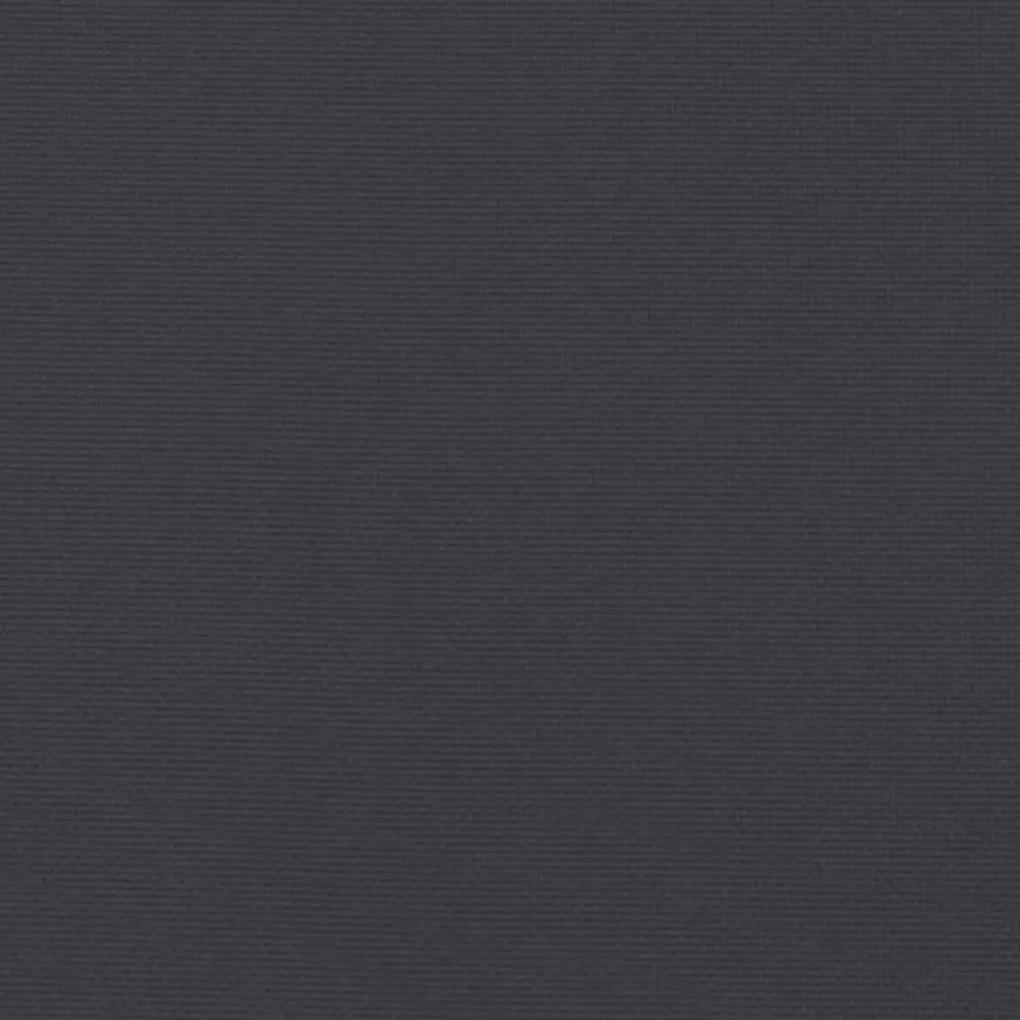 Almofadão p/ banco de jardim 100x50x7 cm tecido oxford preto