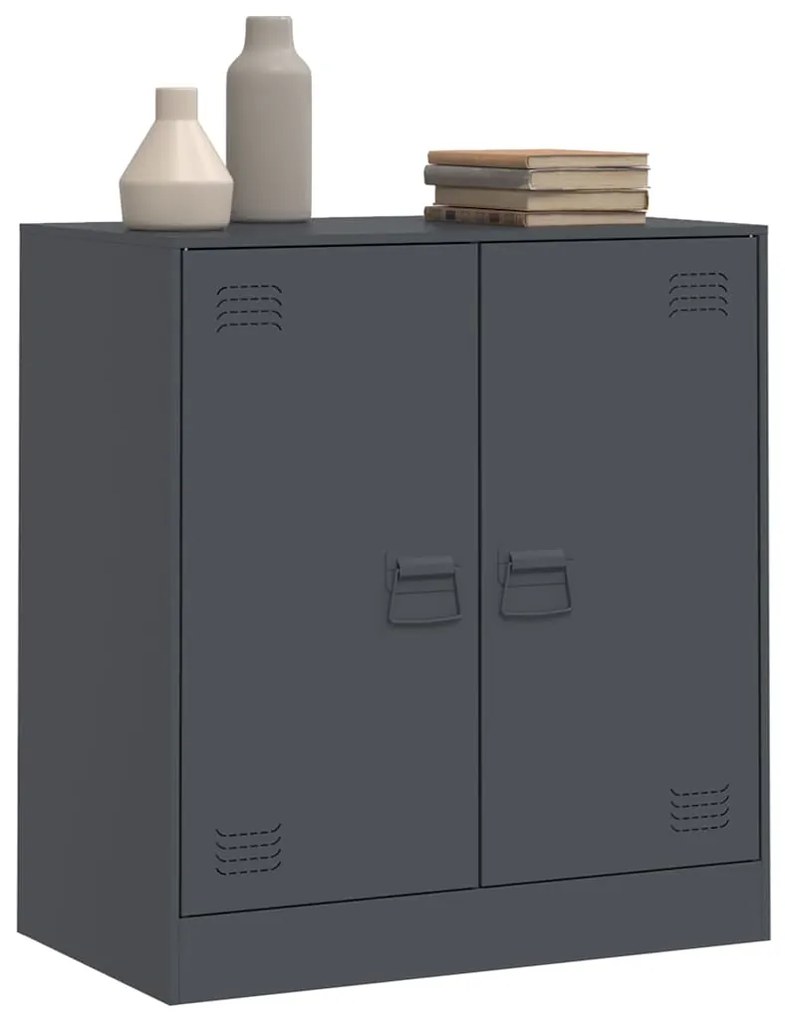 Aparador 67x39x73 cm aço antracite