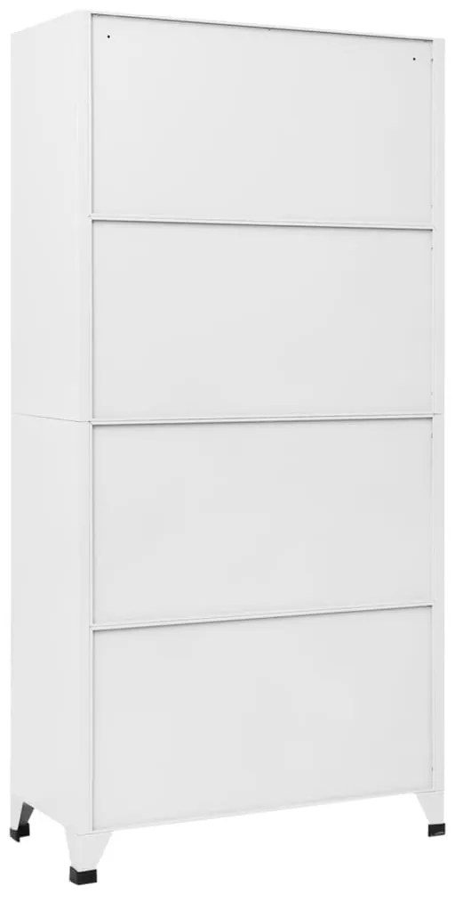 Cacifo aço 90x45x180 cm branco