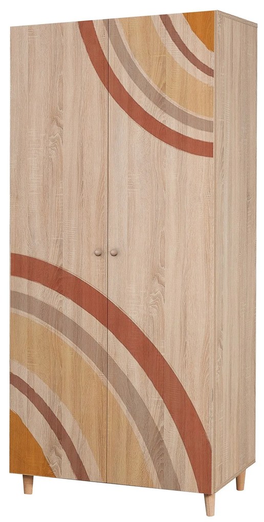 Roupeiro Lidya – Sonomo – 90x192x52 cm