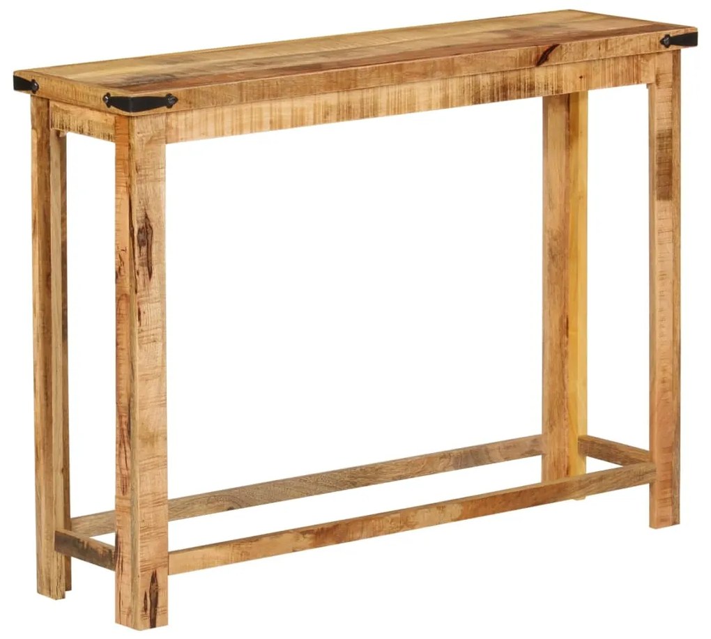 Mesa consola 100x30x75 cm madeira de mangueira maciça