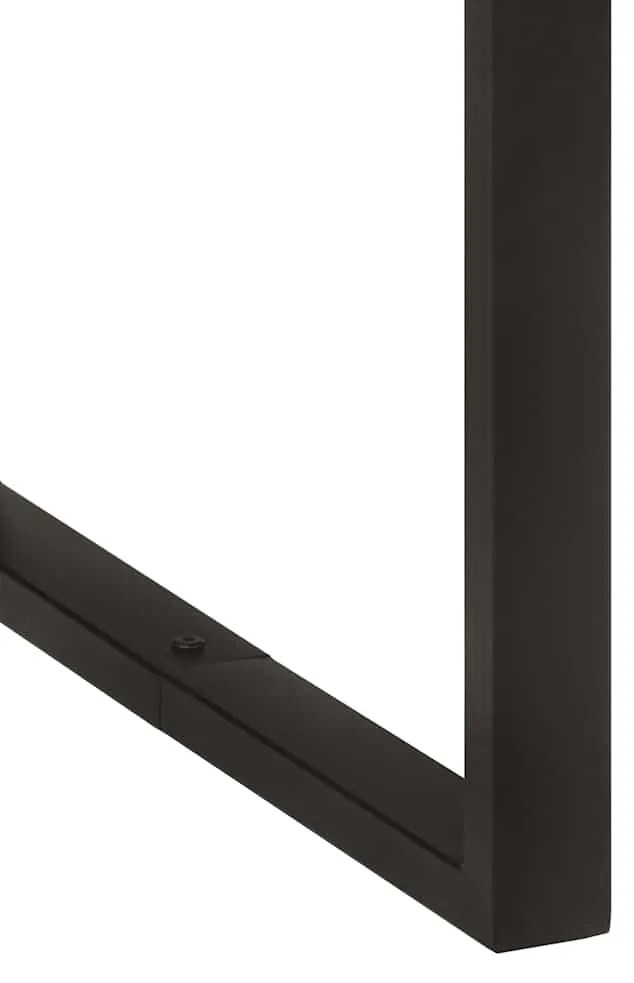 Mesa de jantar 154x80x76 cm madeira de acácia maciça