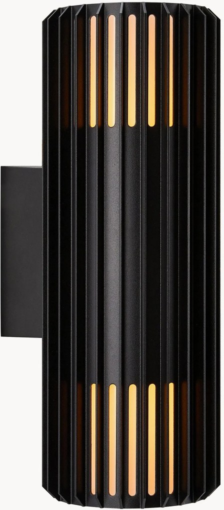 Candeeiro de parede com luz ascendente e descendente para exterior Aludra