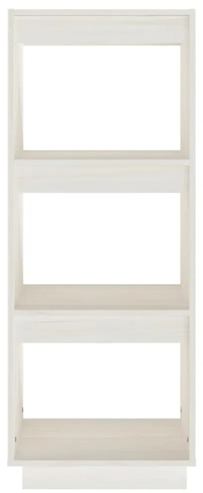 Estante/divisória 40x35x103 cm madeira de pinho maciça branco