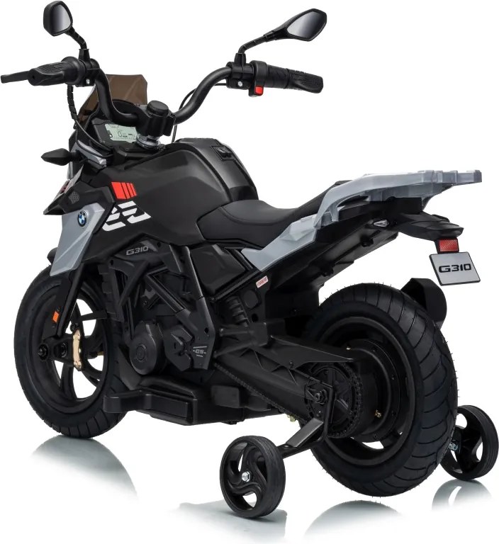Mota eletrica para Crianças 2 a 5 anos 12V BMW G310GS Rodas EVA, Preta