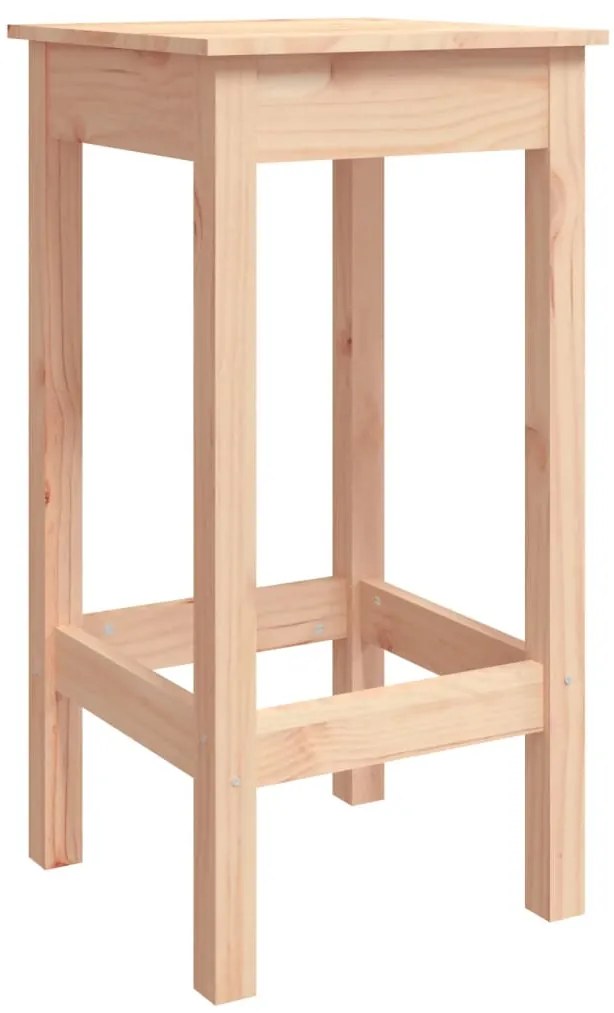 9 pcs conjunto de bar para jardim pinho maciço