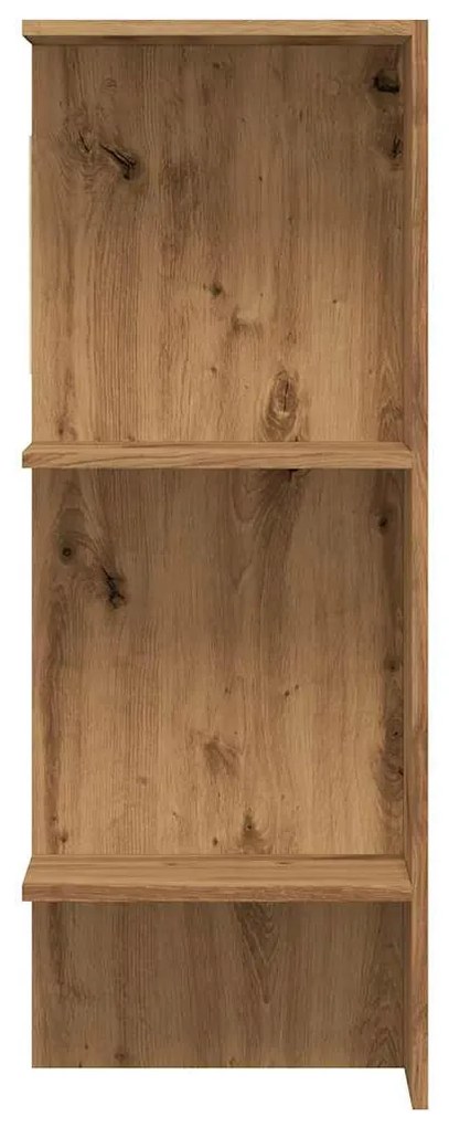 Armário corredor 97,5x37x99cm deriv. madeira carvalho artesanal