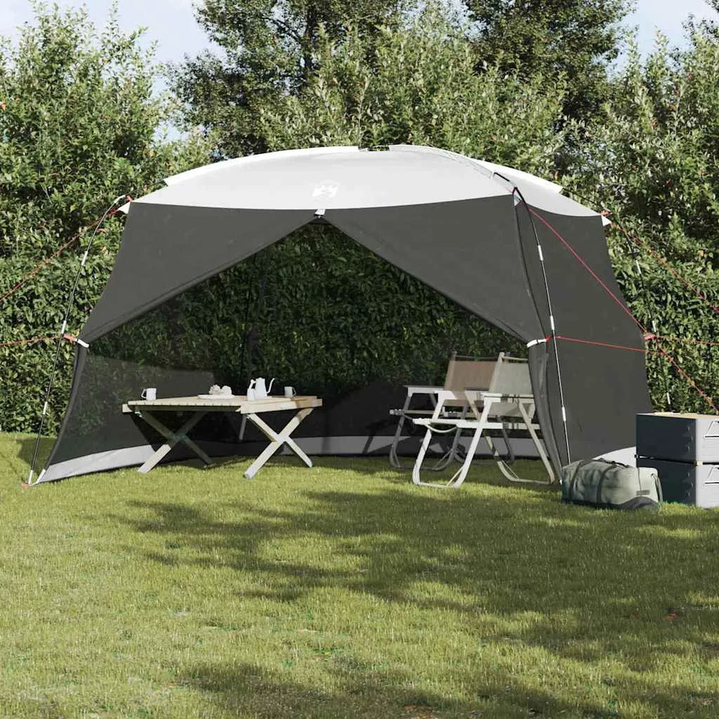 vidaXL Tenda mosquiteira com telhado Cinzeto 380 x 380 x 225 cm