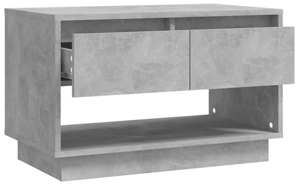 Móvel de TV 70x41x44 cm derivados de madeira cinza cimento