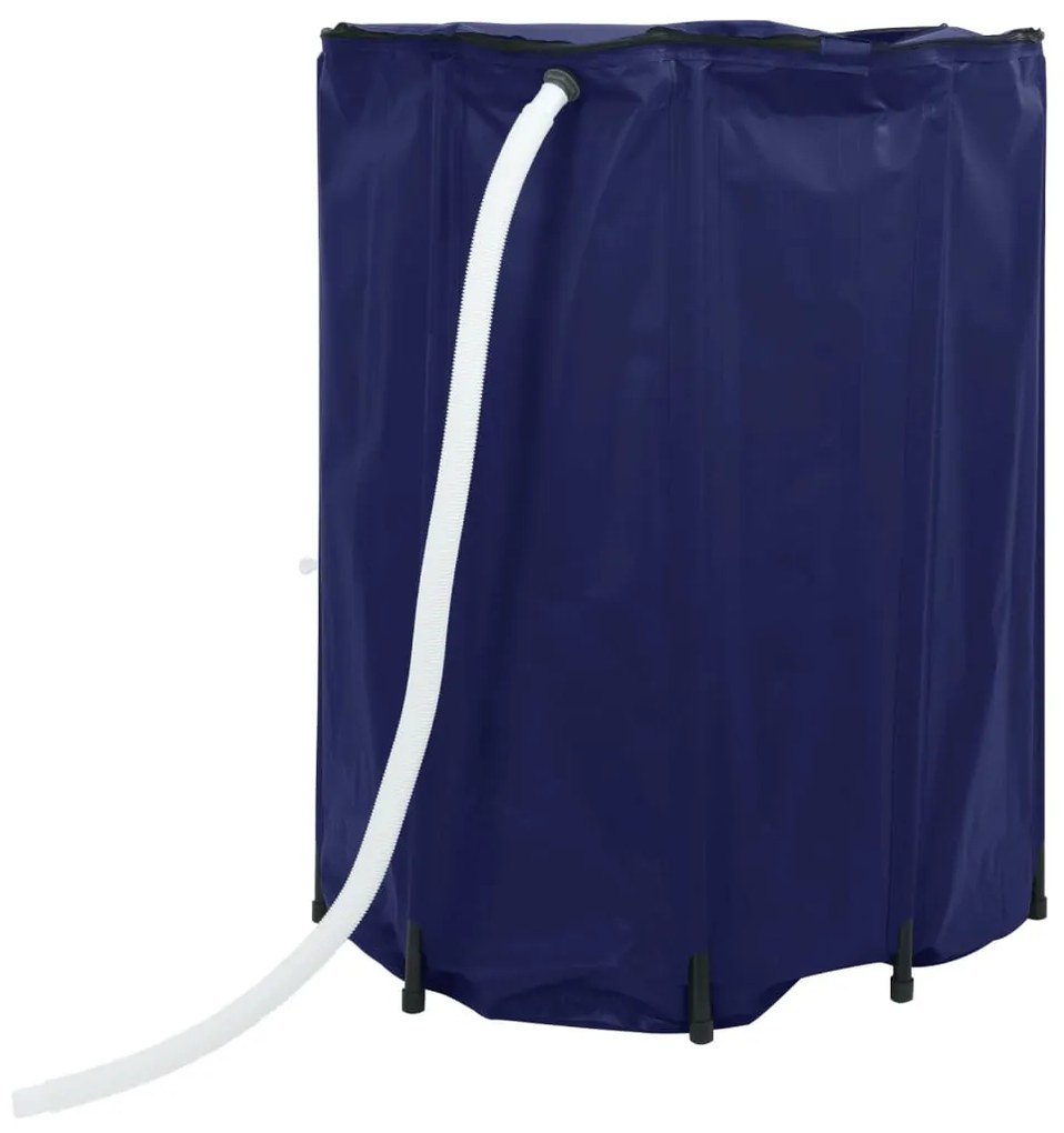 Depósito de água dobrável com torneira 500 L PVC