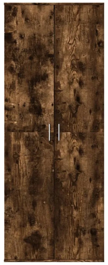 Armário alto 70x35x180 cm derivados de madeira carvalho fumado