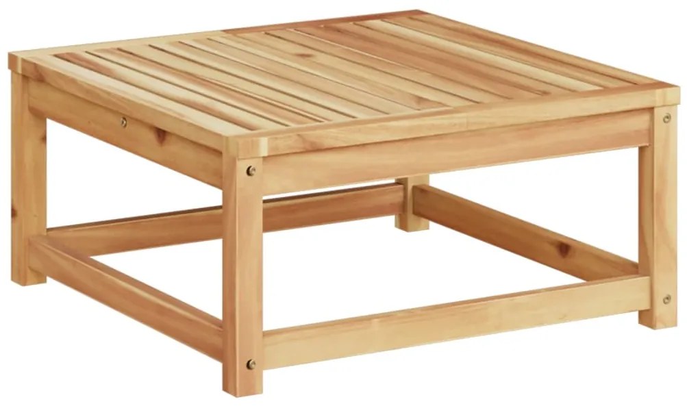 Mesa de jardim 63x63x30 cm madeira de acácia maciça