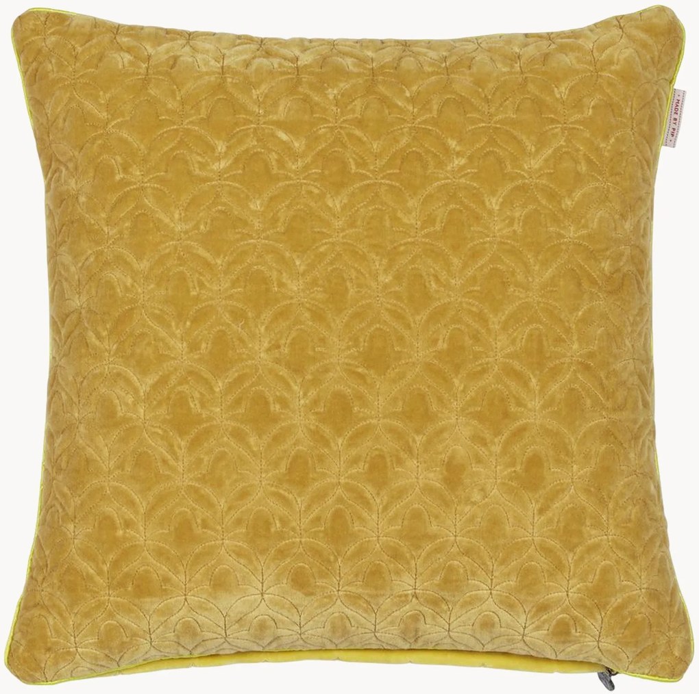 Almofada reversível em veludo de algodão Quilty Dreams