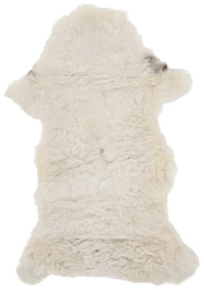 Pele de ovelha (60-70)x(90-100) cm cor creme