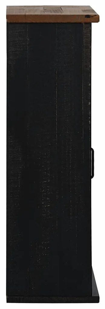 Armário suspenso HALDEN 2 portas de correr 75x22,5x70 cm Pinho