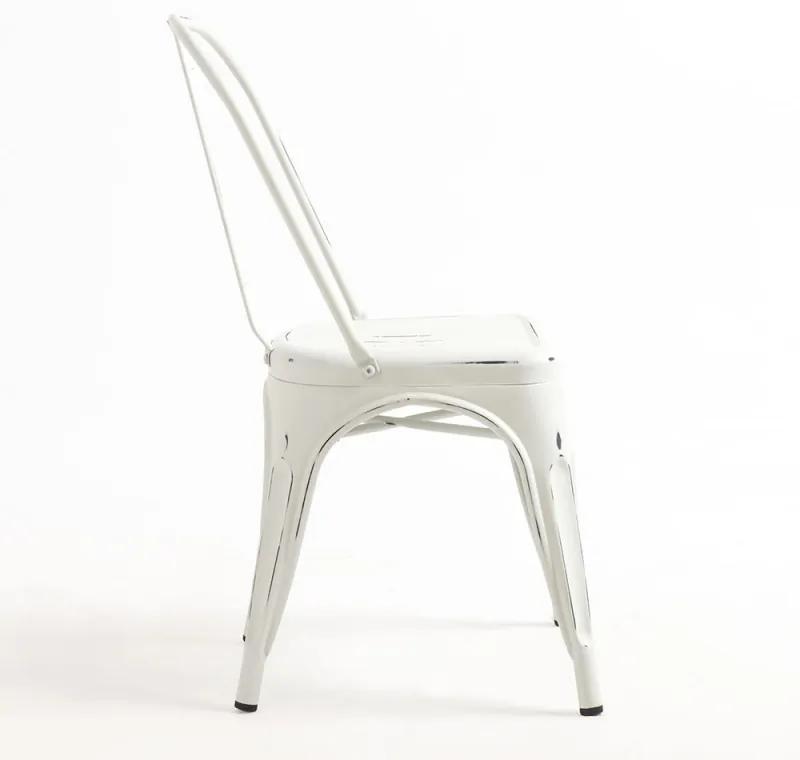 Pack 6 Cadeiras Torix Vintage - Branco vintage