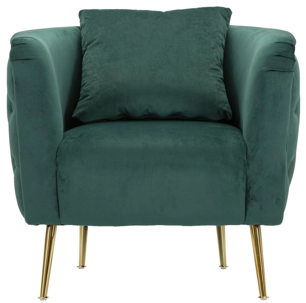 POLTRONA BUCAREST 76X74X73 CM VERDE