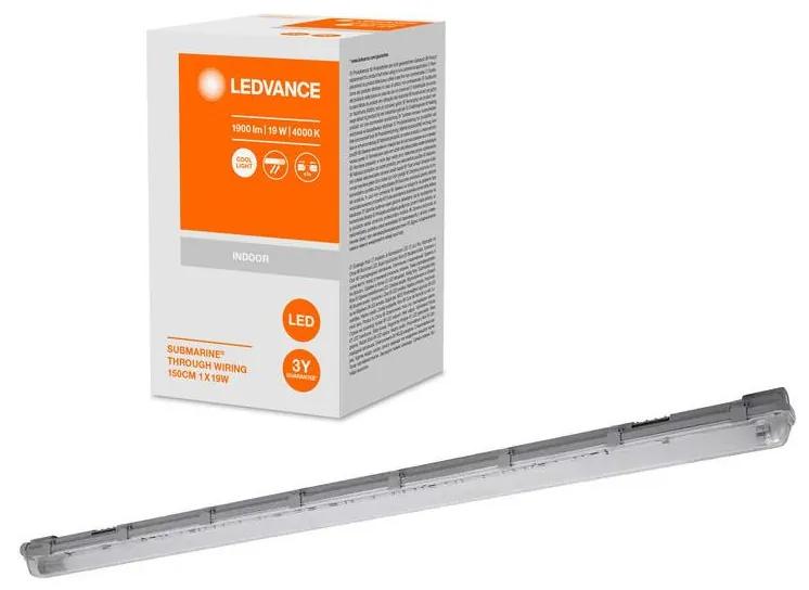 Ledvance - Iluminação fluorescente industrial LED SUBMARINE 1xG13/19W/230V IP65