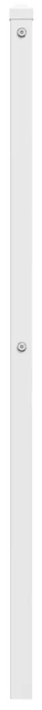 Cabeceira de cama 150 cm metal branco