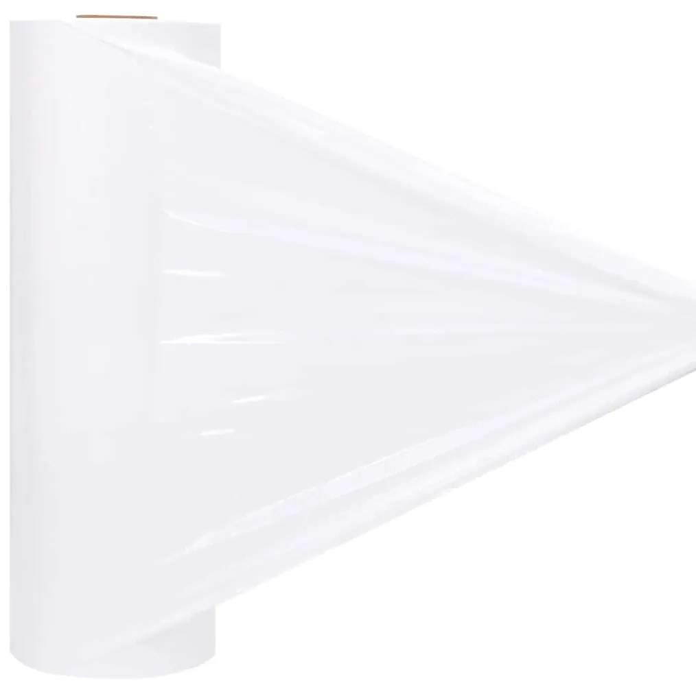 Película extensível agrícola branco 25 µm 75 cm x 1500 m
