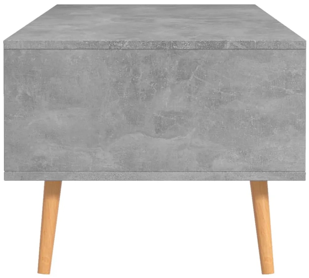 Mesa de centro derivados de madeira cinza cimento