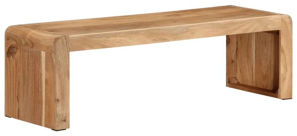 vidaXL Suporte de TV 110x33x33 cm madeira de acácia maciça