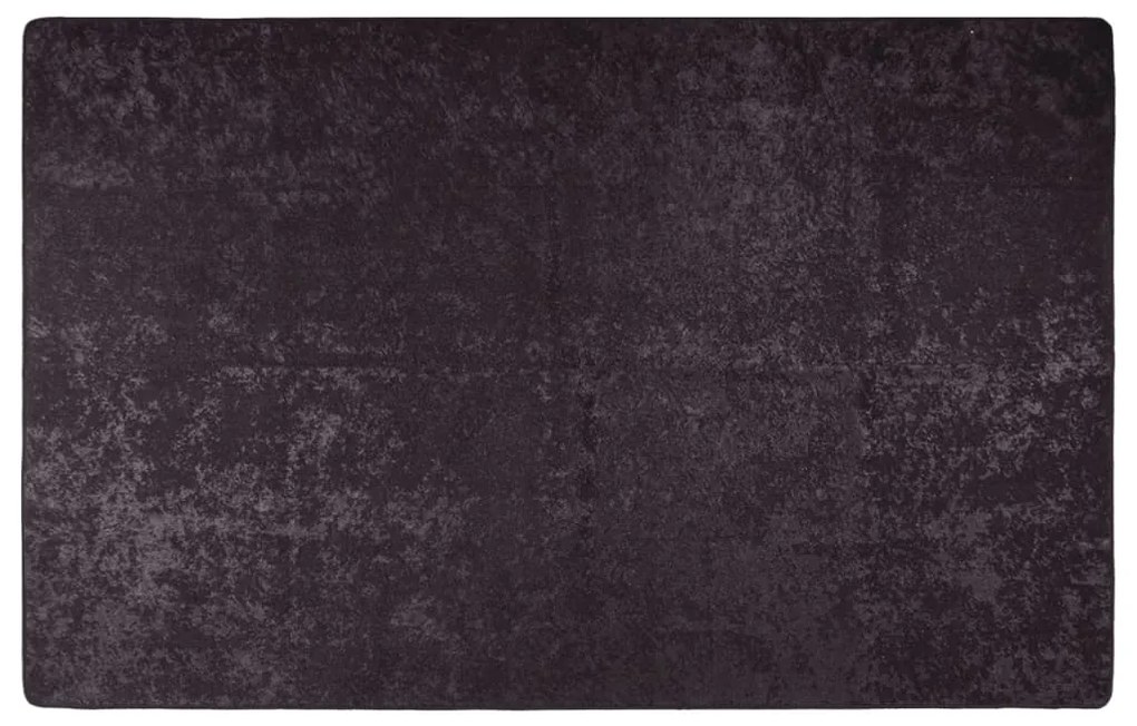 337955 vidaXL Tapete lavável antiderrapante 160x230 cm antracite
