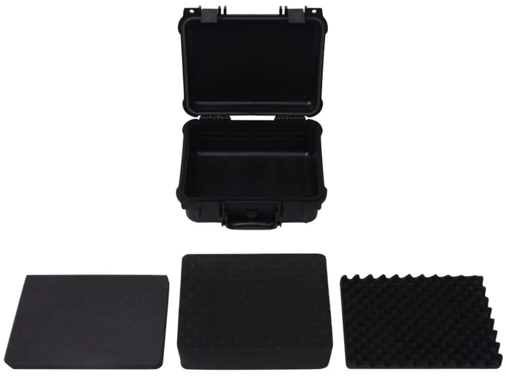 Caixa protetora de equipamento 35x29,5x15 cm preto