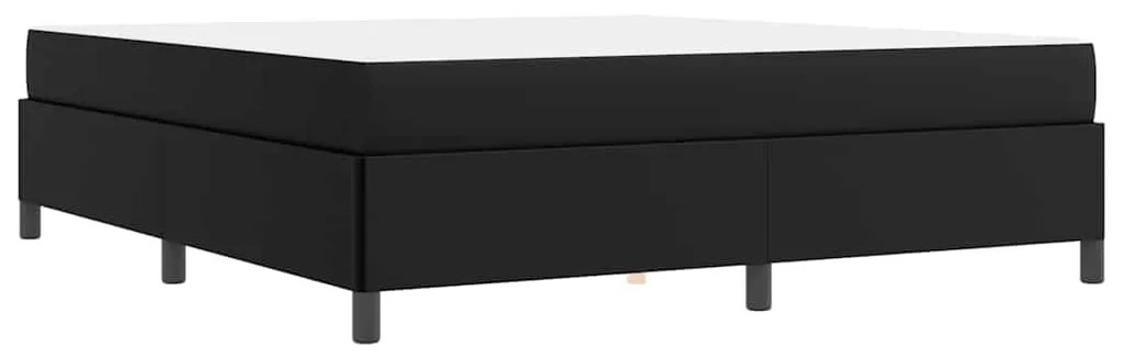 Estrutura de cama com colchão Preto 180 x 200 cm