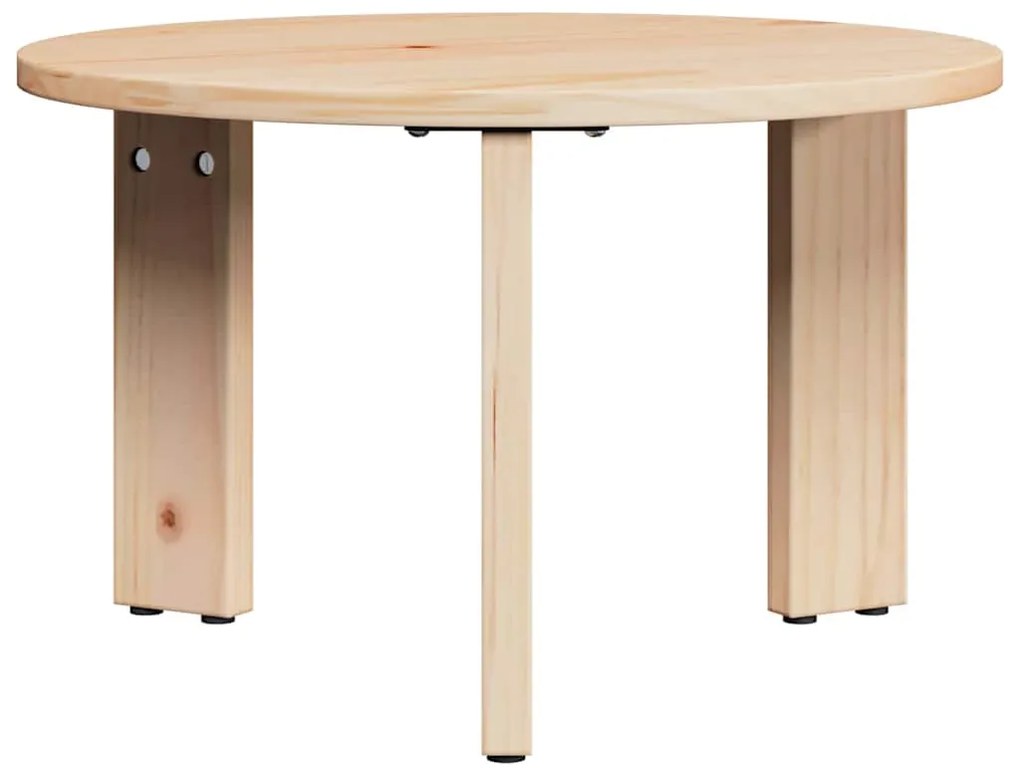 Mesa de centro 3 pcs Natural 47,5 x 47,5 x 27 cm