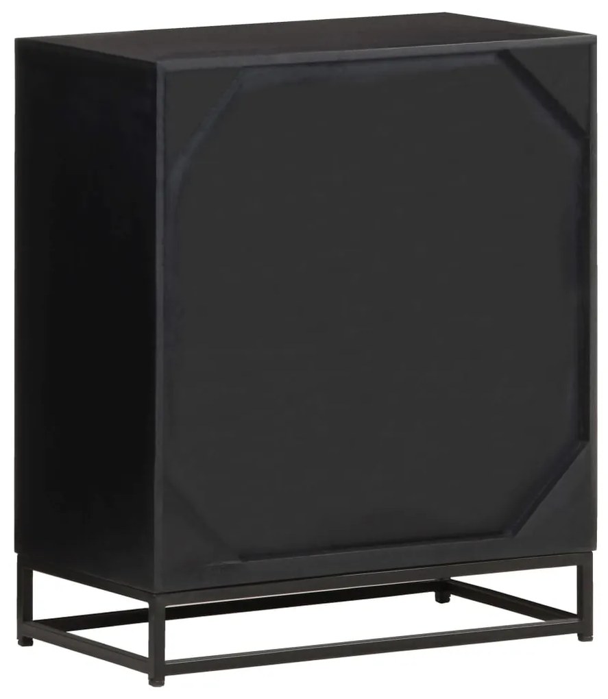 Mesa de cabeceira 40x30x50 cm madeira de mangueira maciça