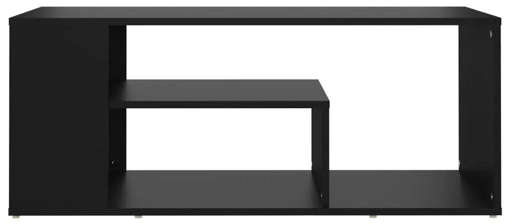 Mesa de centro 100x50x40 cm contraplacado preto