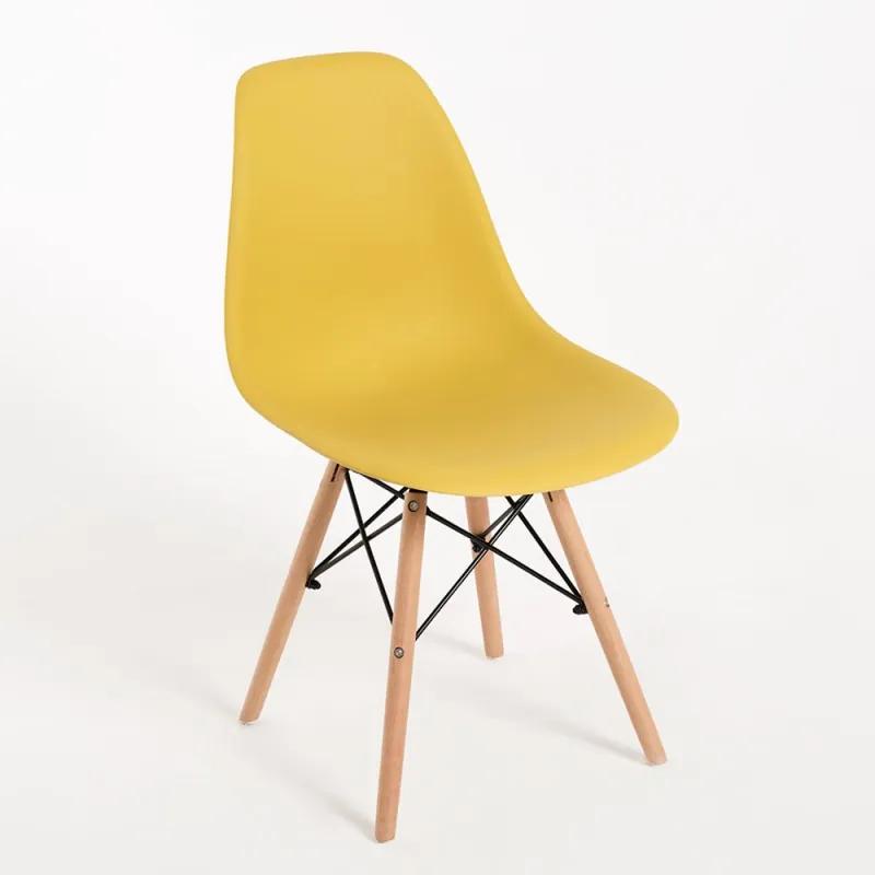 Cadeira Oslo Cor: Amarelo