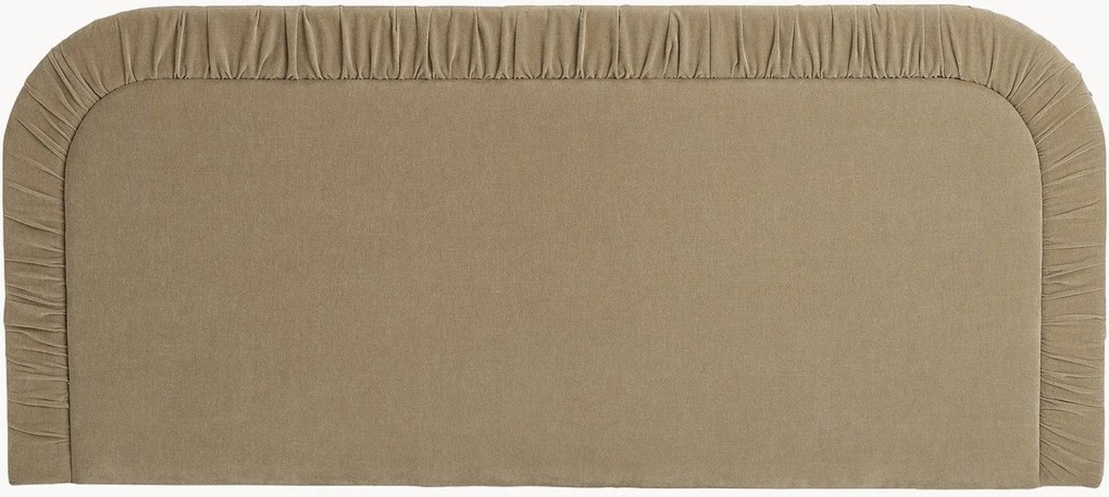 Cabeceira em chenille Sienna