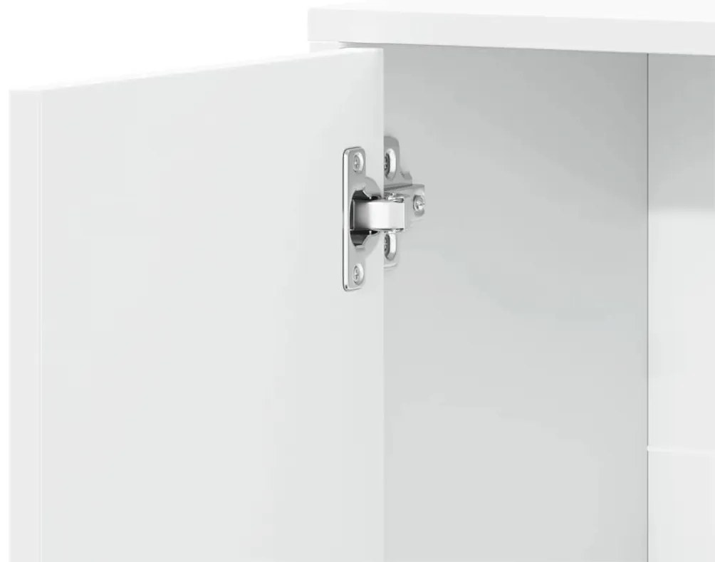 Aparadores 2 pcs 60x31x70 cm derivados de madeira branco