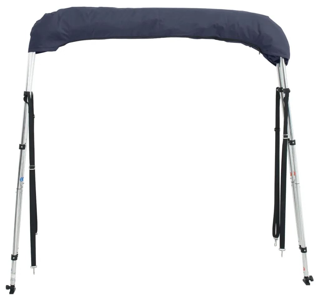Toldo de 3 arcos Bimini c/ paredes laterais 183x(137-152)x137cm